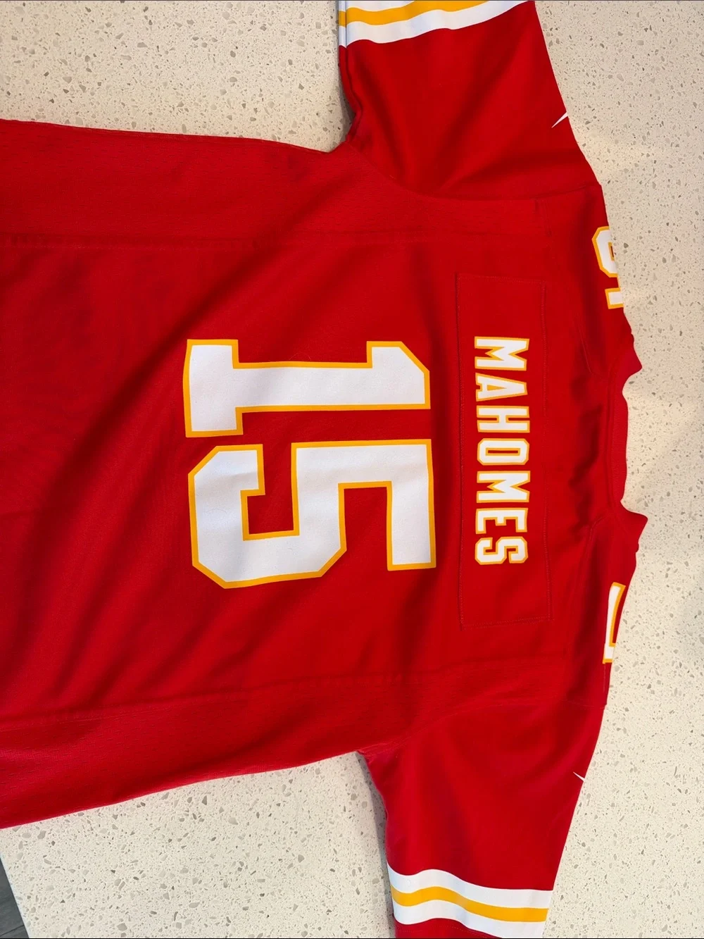 NFL Kansas City Chiefs Mahomes 15 Red Kids Jersey - Nike